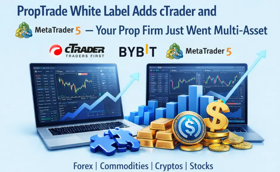 PropTrade White Label Adds cTrader and MetaTrader 5 - Your Prop Firm Just Went Multi-Asset